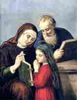 Good St. Anne, the Infant Mary, and St. Joachim