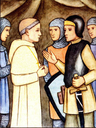 St. Bernard preaching the Second Crusade