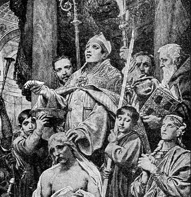 St. Remigius Baptizes Clovis, King of the Franks