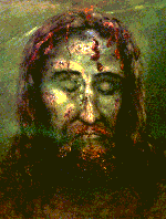 The Most Holy Face of Jesus (from the Shroud of Turin)