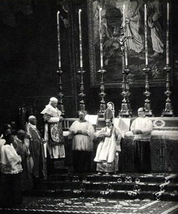 St. Pius X Consecrates Benedict XV