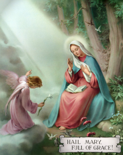 Hail, Mary, full of grace!