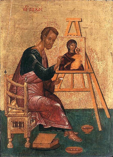 St. Luke and the Hodegetria